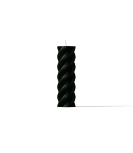 Download Black Candle Mockup Top View