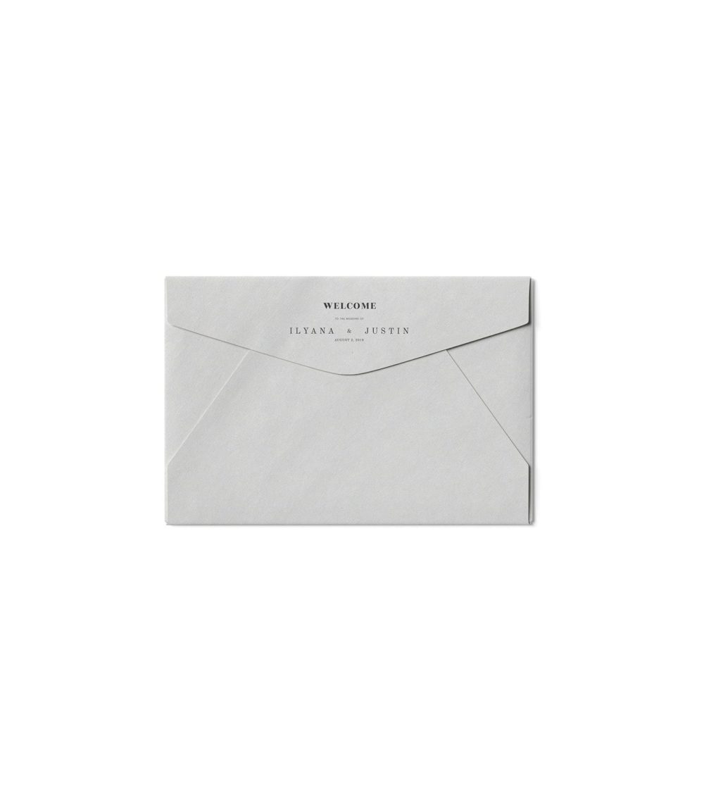 Envelope On Rope With Paper Mockup Top View | Mockup store | Creatoom