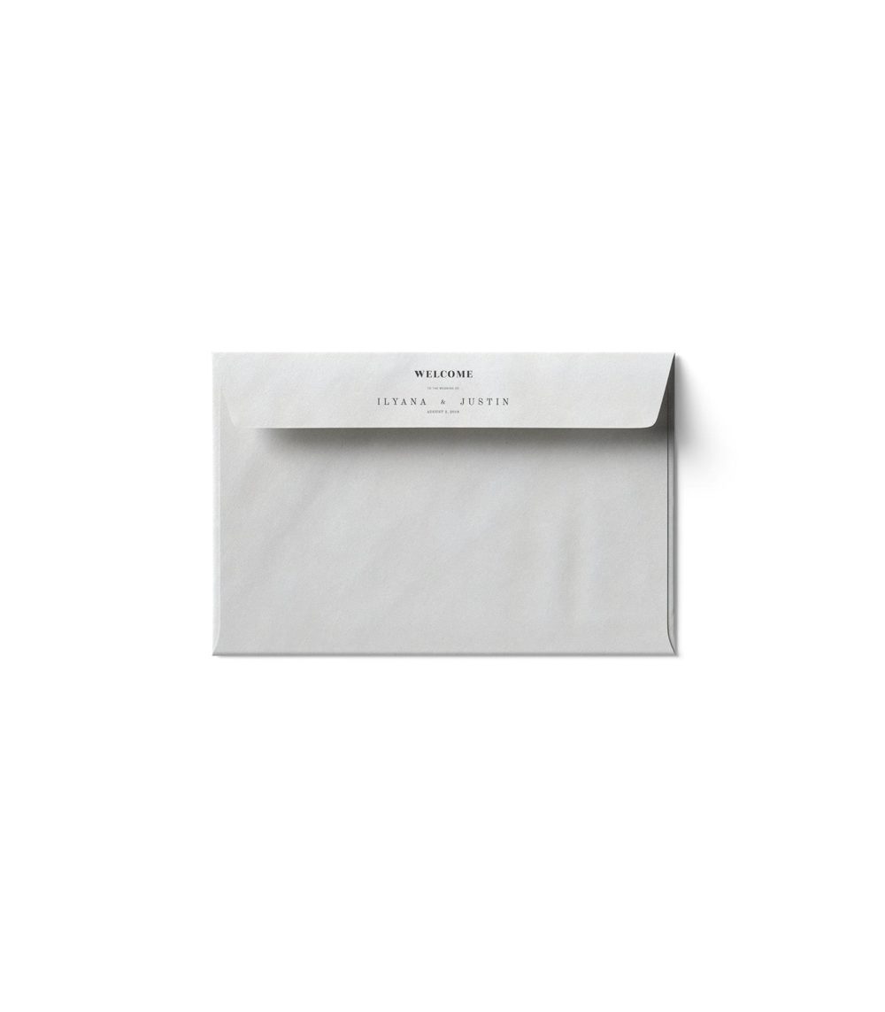 Envelope On Rope With Paper Mockup Top View | Mockup store | Creatoom