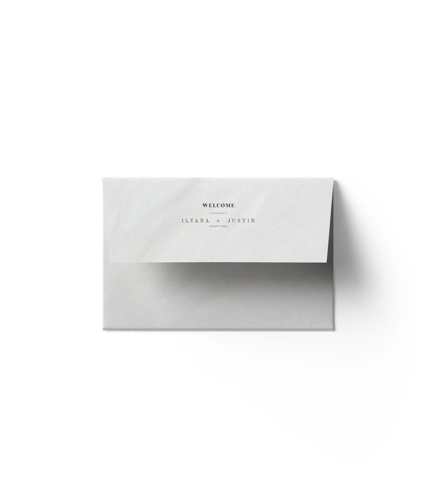 Download Open Envelope Mockup W74 Top View