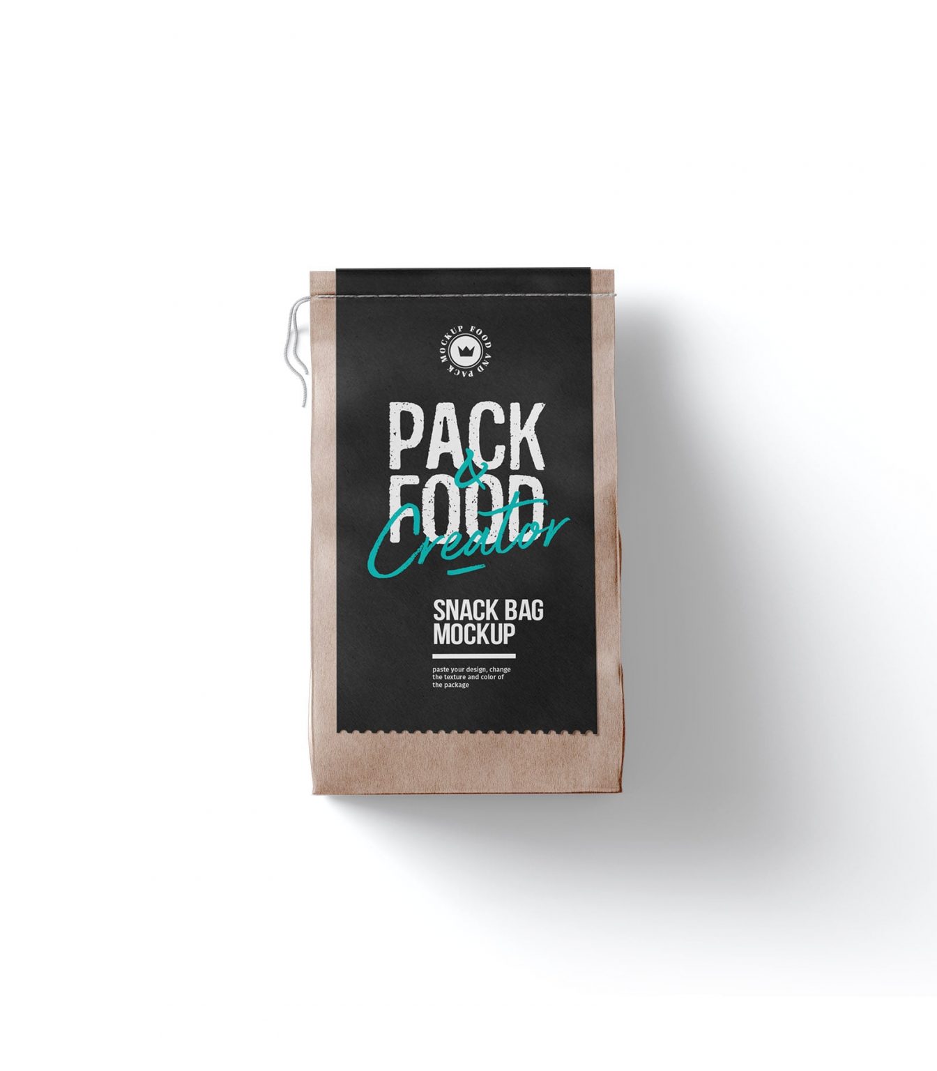 Paper Bag Mockup V20 Isometric | Mockup store | Creatoom