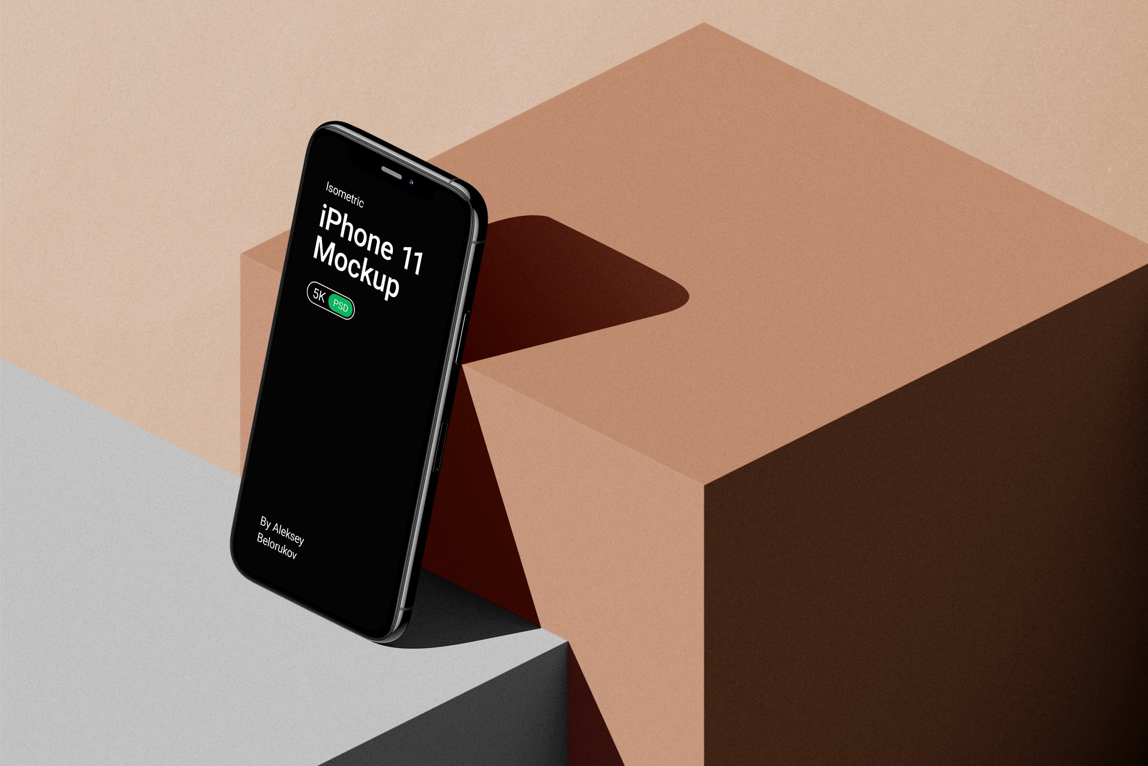 Download Stylish Scene With Iphone 11 Pro Mockup Isometric Buy For 1 Mockup Store Creatoom